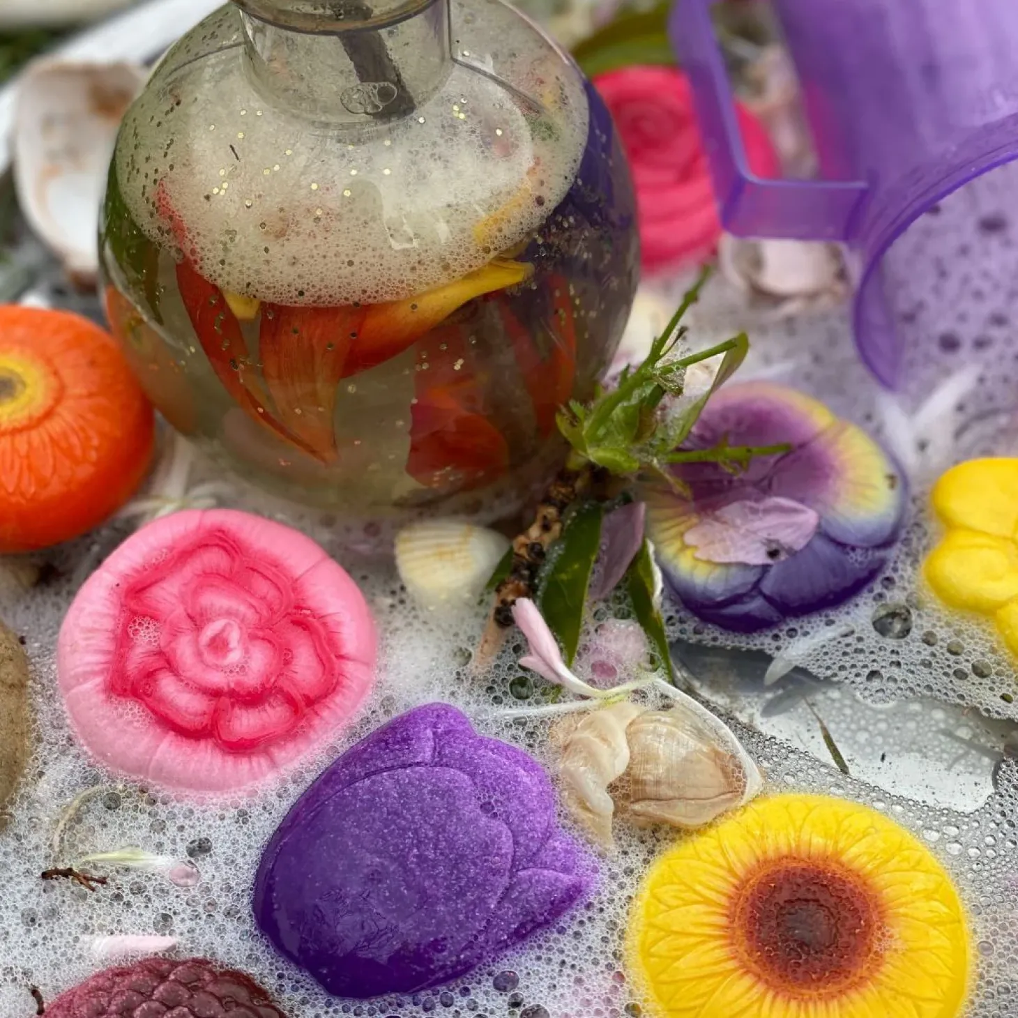 Sensory Play Stones (Flowers)