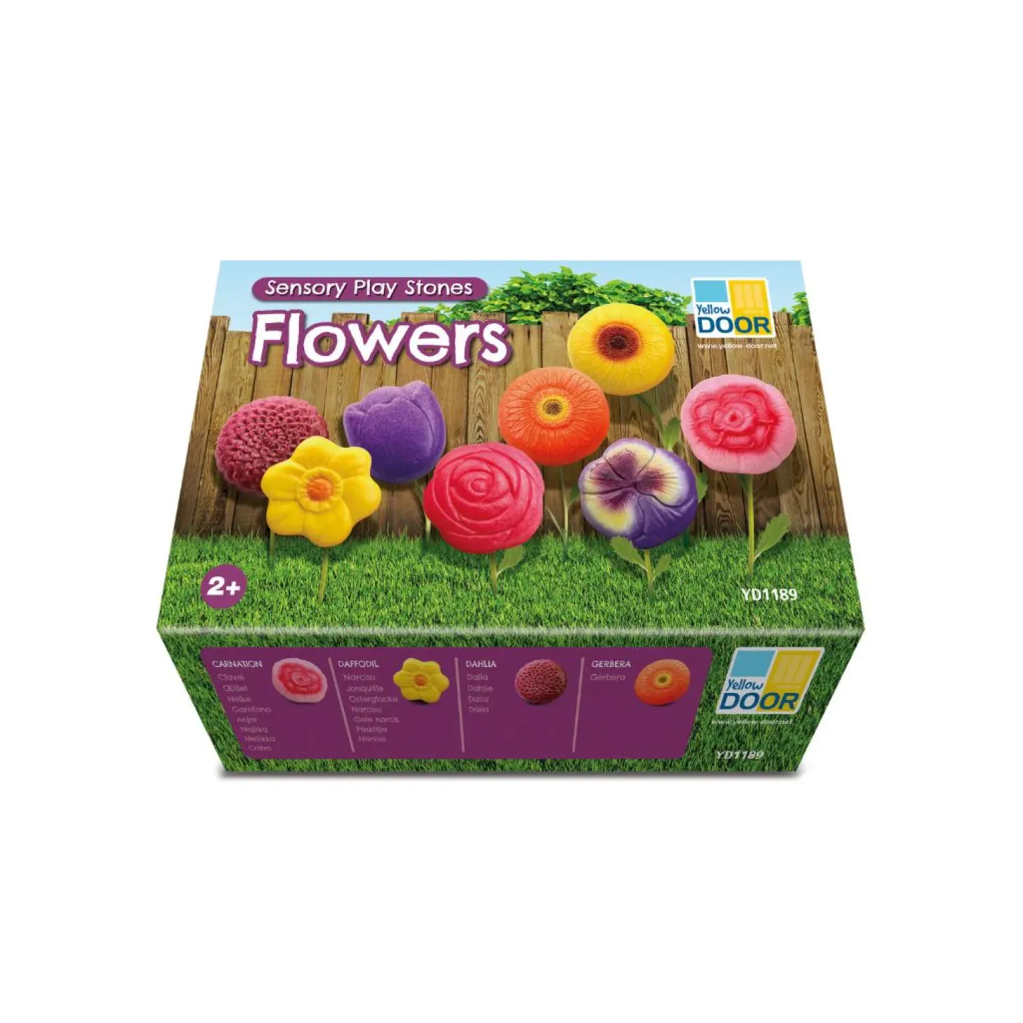 Sensory Play Stones (Flowers)
