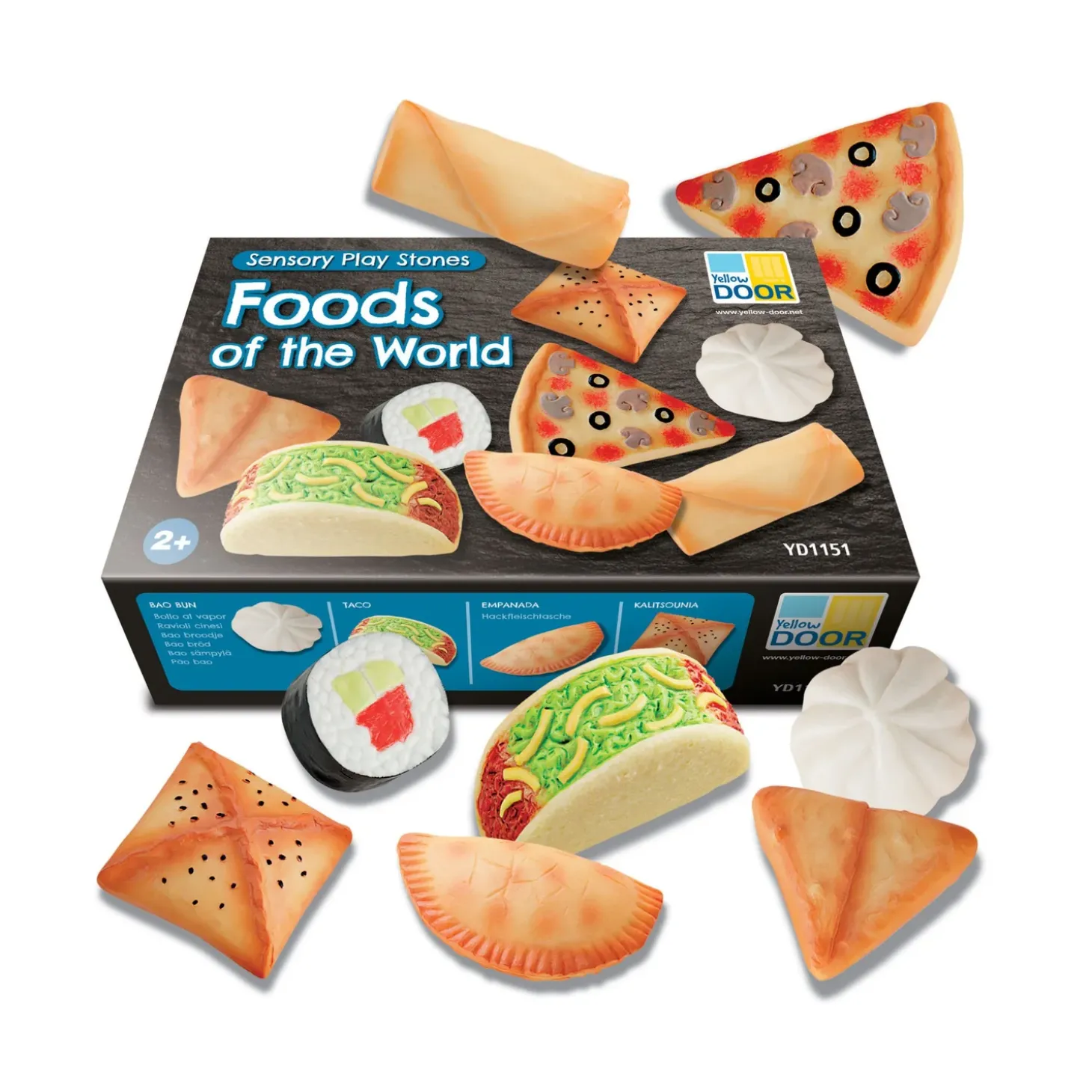 Sensory Play Stones (Foods of the World)