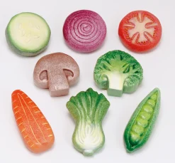 Sensory Play Stones (Vegetables)