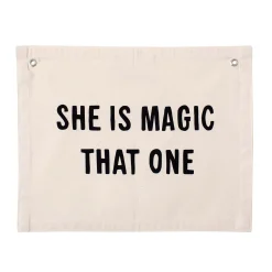 She is Magic That One Canvas Banner