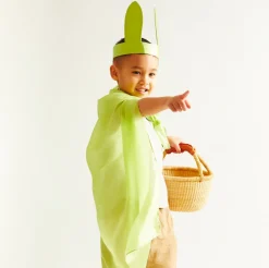 Silk Bunny Ears (Parrot Green)