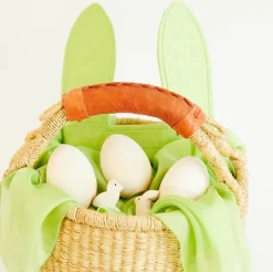 Silk Bunny Ears (Parrot Green)