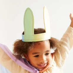 Silk Bunny Ears (Soft Rainbow)