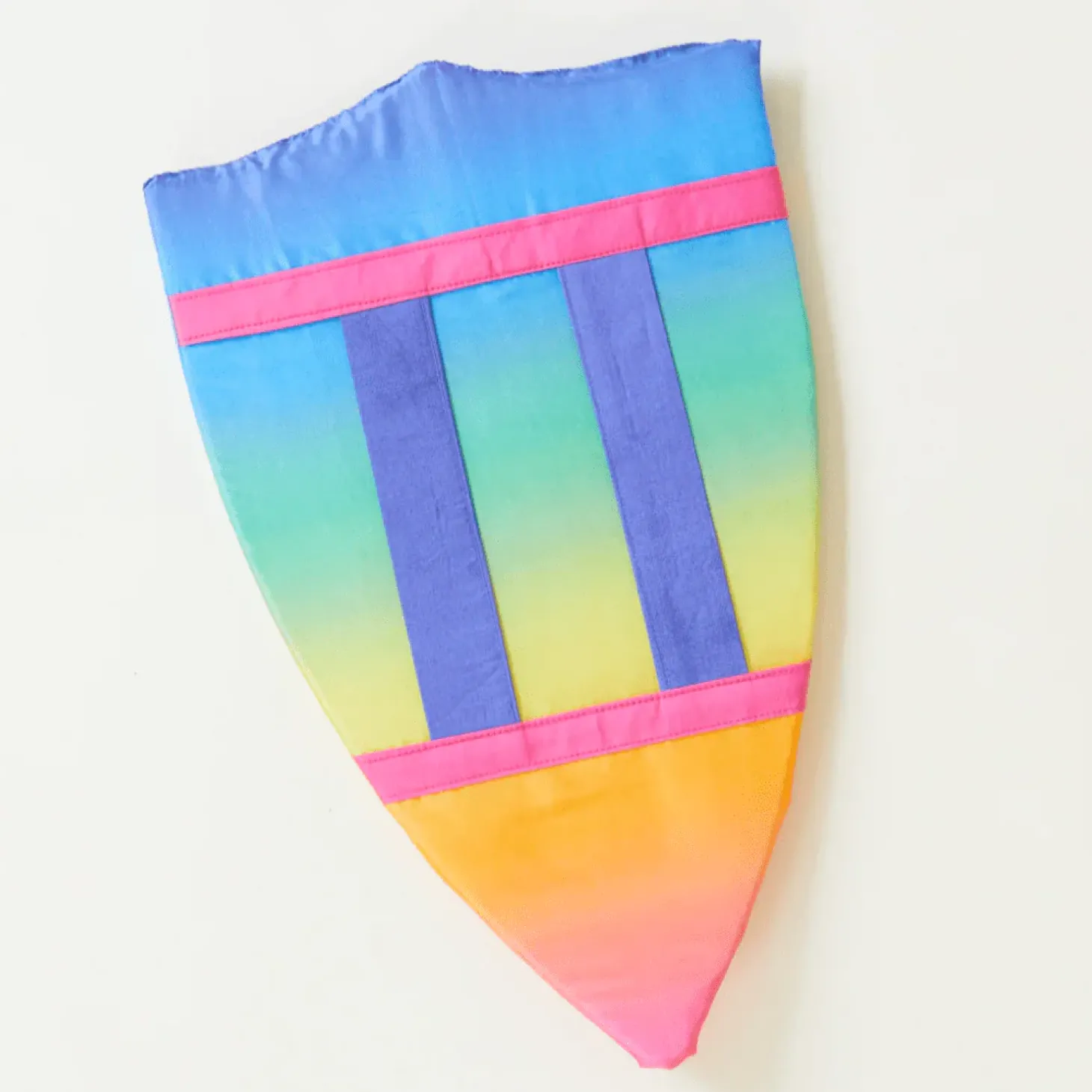 Silk Covered Toy Shield (Rainbow)