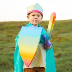 Silk Covered Toy Shield (Rainbow)