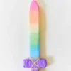 Silk Covered Toy Sword (Rainbow)