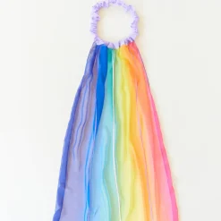 Silk Georgette Rainbow Veil