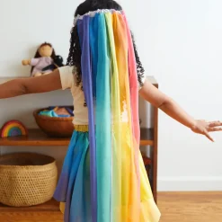 Silk Georgette Rainbow Veil