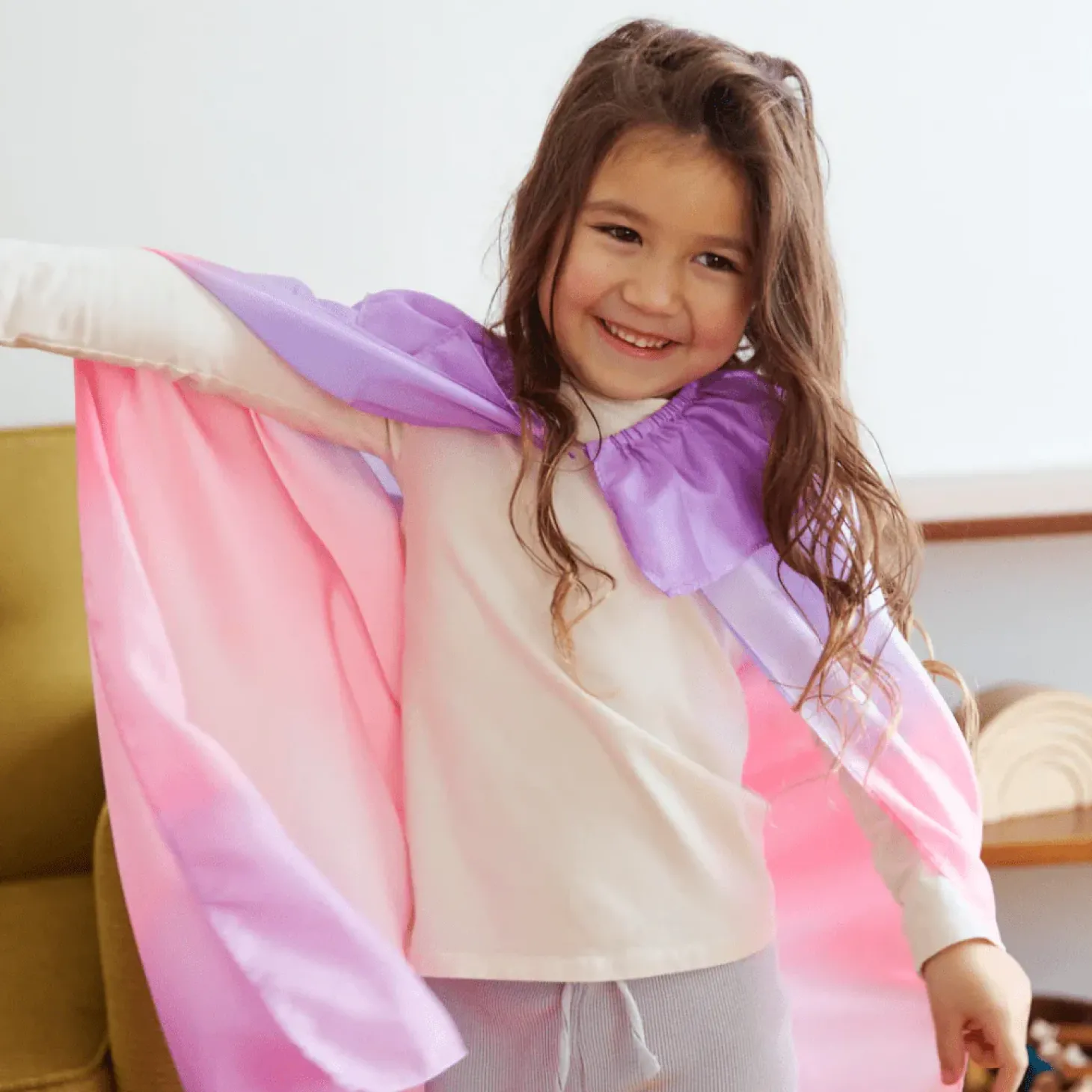 Silk Play Cape (Blossom)