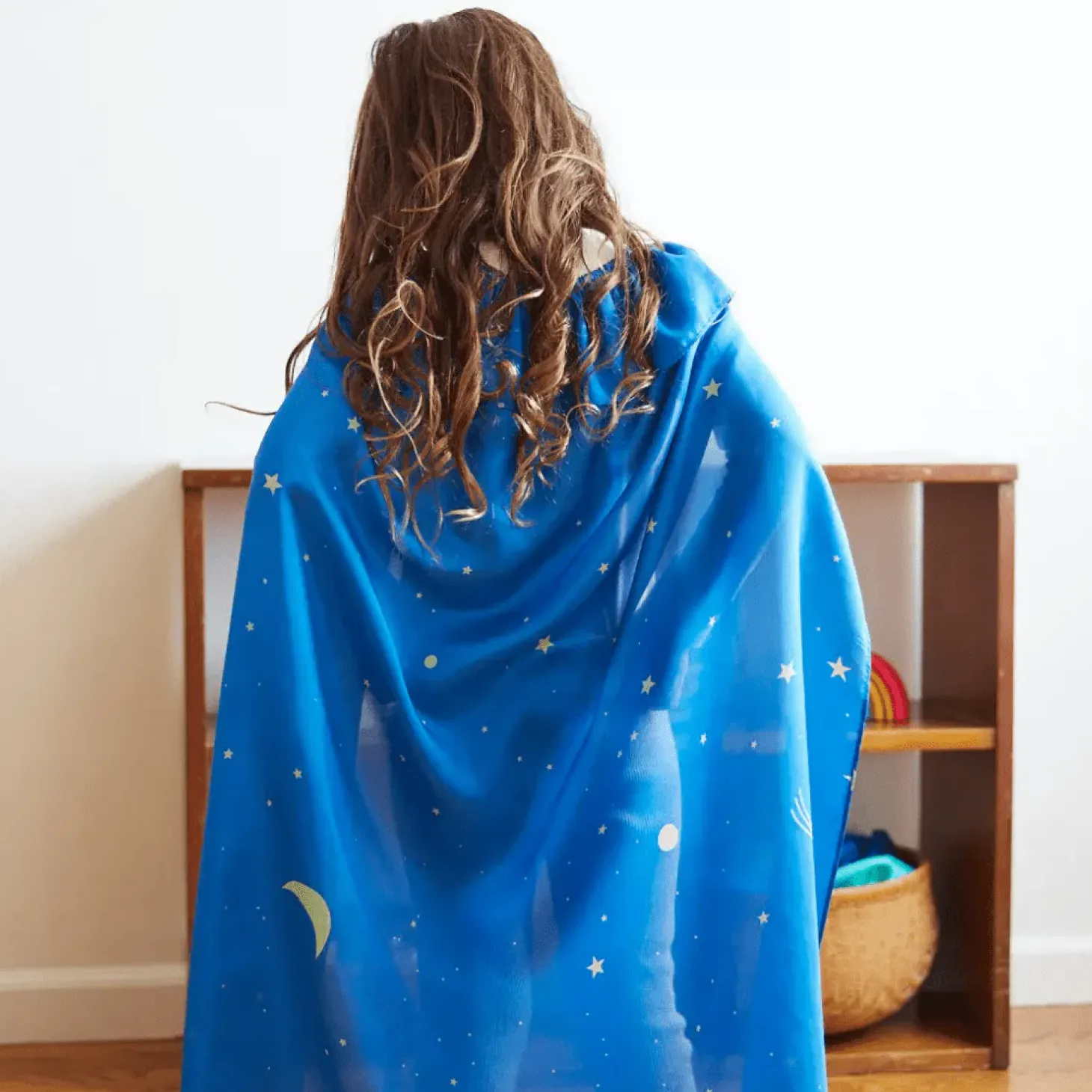Silk Play Cape (Starry Night)