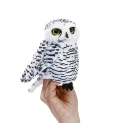 Small Snowy Owl Hand Puppet