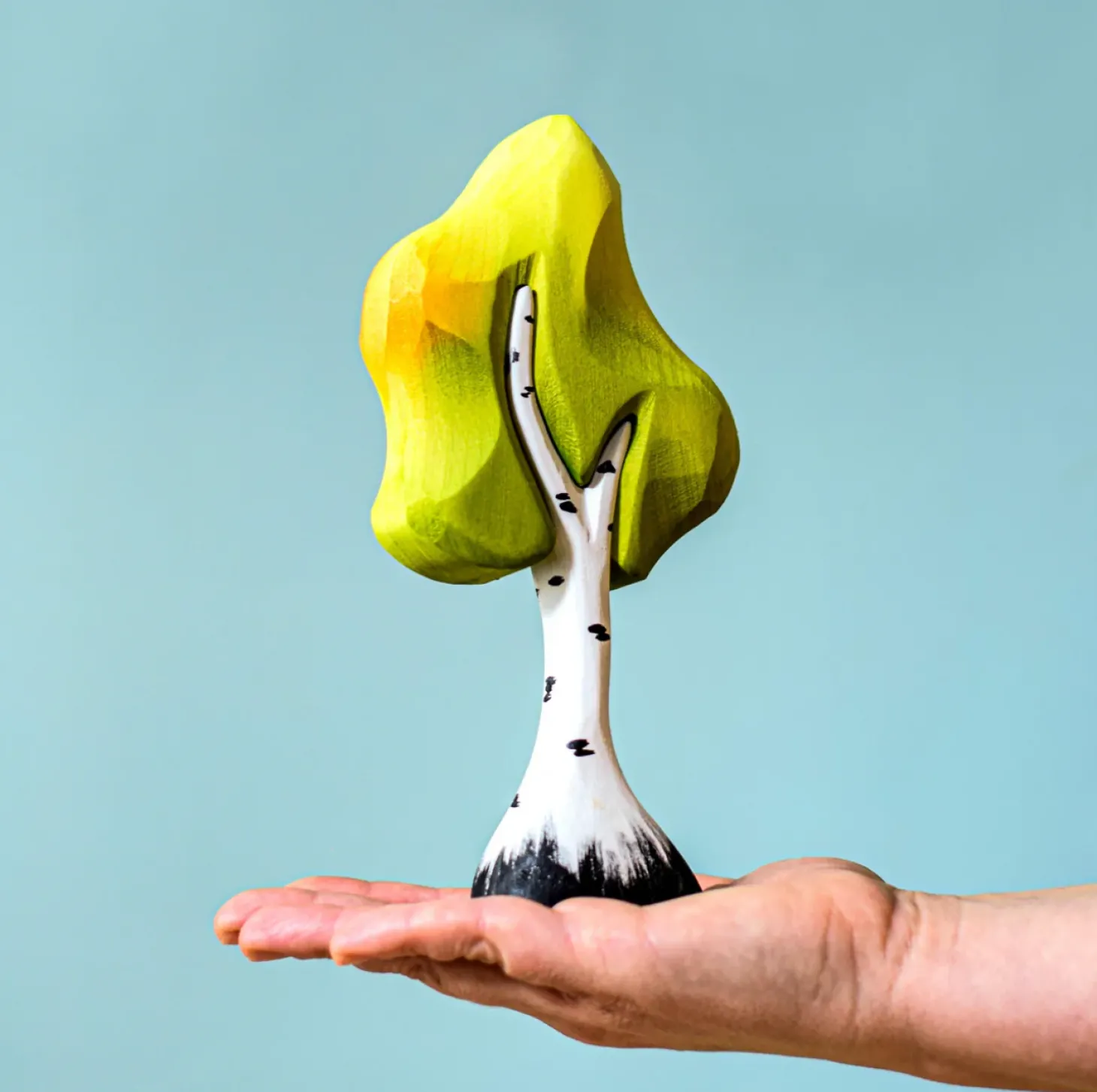 Small Wooden Birch Tree