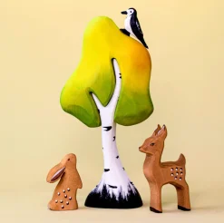 Small Wooden Birch Tree