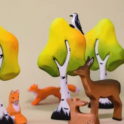 Small Wooden Birch Tree