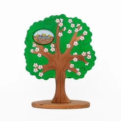 Spring Tree with Baby Birds and Flowers | Wooden Toy