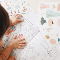 Sticker and Colouring Book (The Little Dance School)