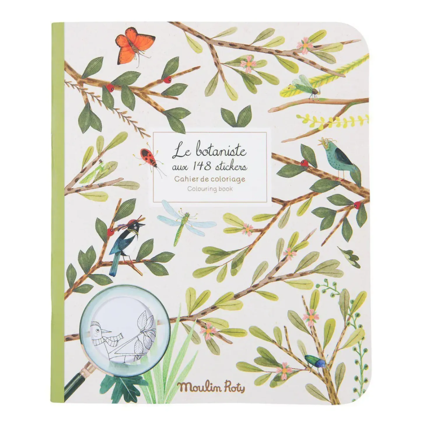 Sticker and Colouring Book (The Botanist)