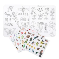 Sticker and Colouring Book (The Botanist)