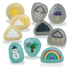 Weather Play Stones (Set of 10)