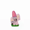 Whimsical Pink Fairy Mushrooms | Wooden Toy Figurine