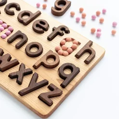 Wooden Alphabet Puzzle (Lowercase)