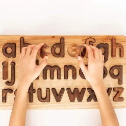 Wooden Alphabet Puzzle (Lowercase)