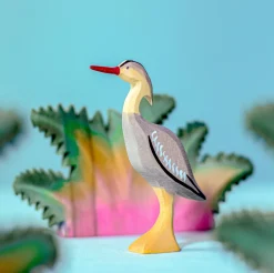 Wooden Grey Heron