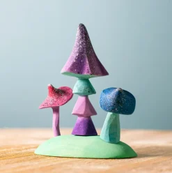 Wooden Magic Mushrooms