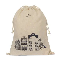 Wooden Printed Building Blocks (Set of 34) by Konges Sløjd