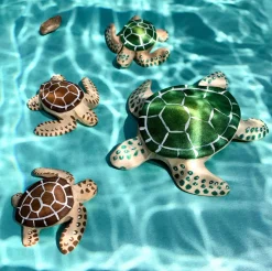 Wooden Turtle (Green)