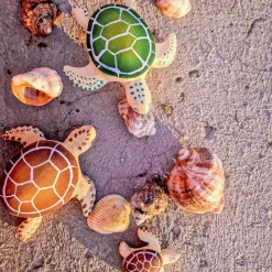 Wooden Turtle (Green)