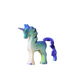 Baby Unicorn (Blue & Green) | Wooden Toy