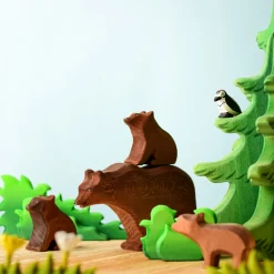 Brown Bears Family Set (Set of 3)