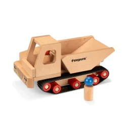 Caterpillar Dump Truck | Wooden Toy Vehicle