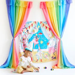 Circus Playsilk by Phoebe Wahl (LARGE)