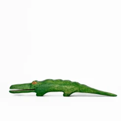 Clarence Crocodile Wooden Animal Toy (Handmade in Canada)
