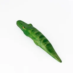 Clarence Crocodile Wooden Animal Toy (Handmade in Canada)