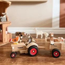 Classic Tractor | Wooden Toy Vehicle