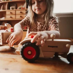 Classic Tractor | Wooden Toy Vehicle