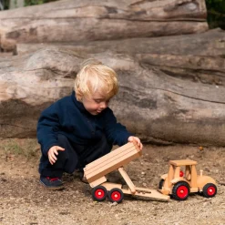 Container Tipper Trailer | Wooden Toy Vehicle