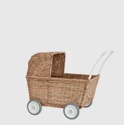 Convertible Rattan Strolley (Natural)