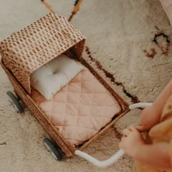 Convertible Rattan Strolley (Natural)