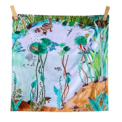 Down by the Pond Vegan Play Cloth