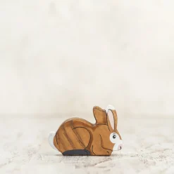 Easter Bunny (Brown) | Wooden Easter Toy