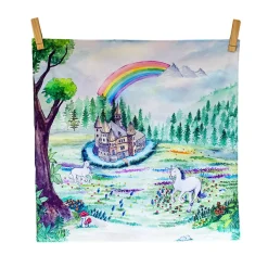 Enchanted Kingdom Vegan Play Cloth