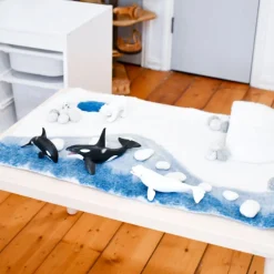 Felt Arctic Antarctica Playmat Playscape (Large)