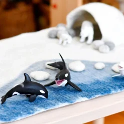 Felt Arctic Antarctica Playmat Playscape (Large)