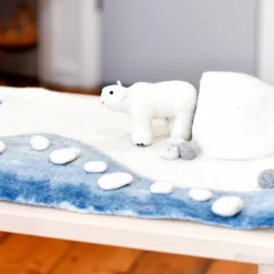 Felt Arctic Antarctica Playmat Playscape (Large)