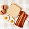 Felt Bacon and Eggs | Play Food Set
